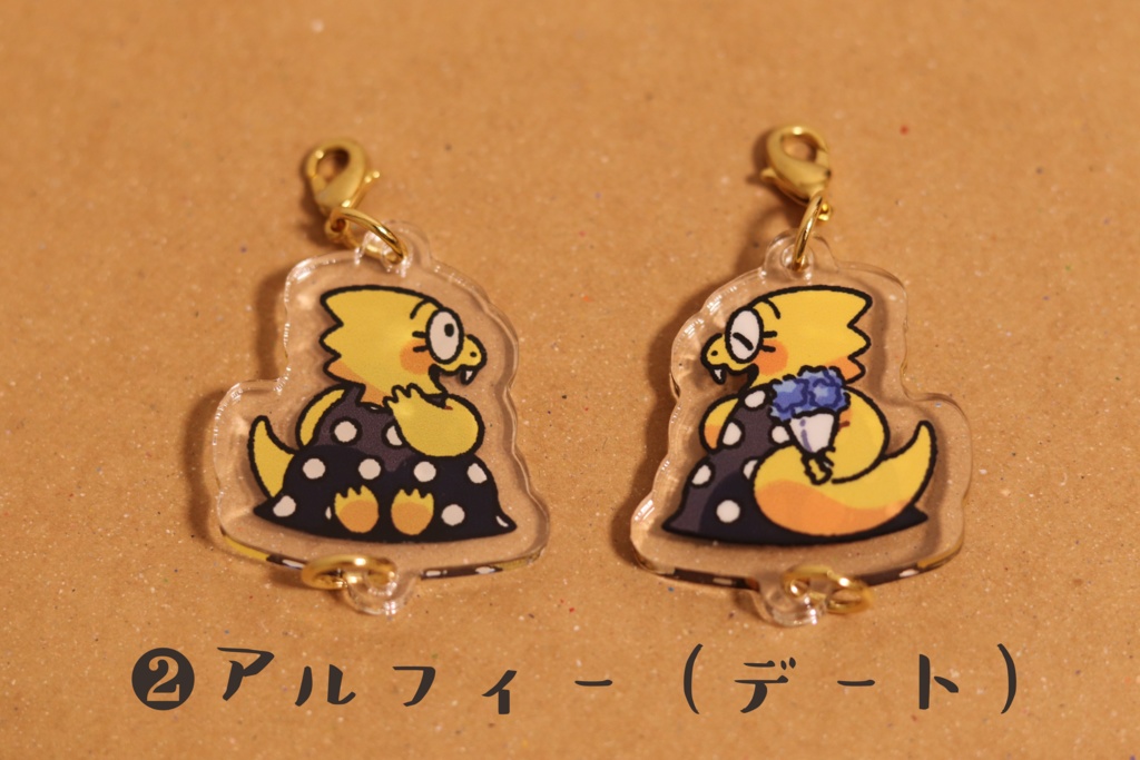 UNDERTALE 無限連結アクリルチャーム2