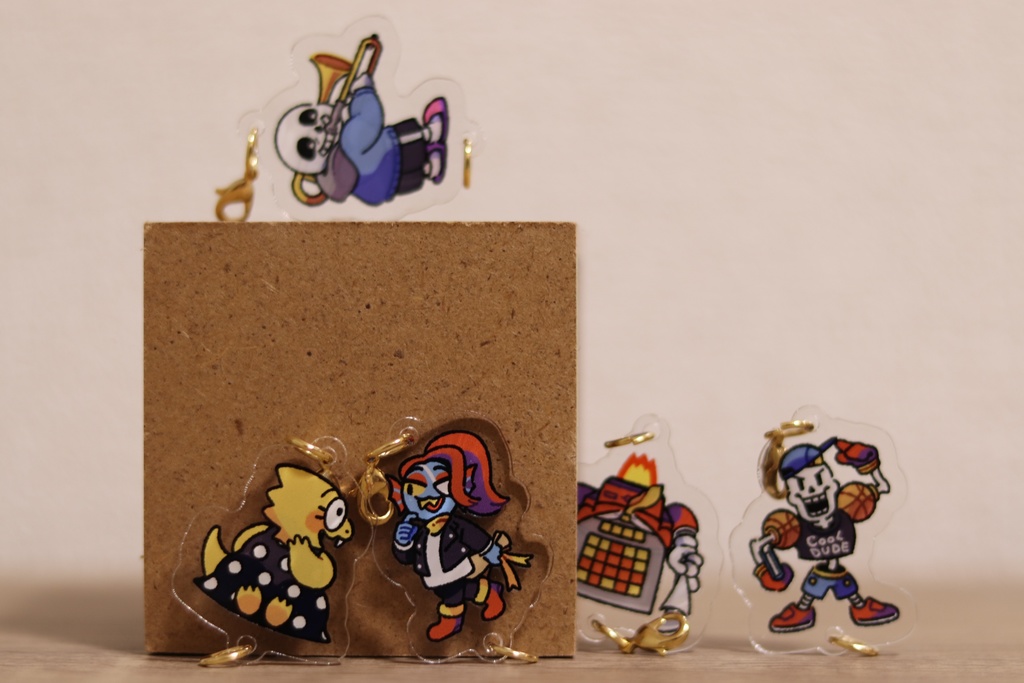 UNDERTALE 無限連結アクリルチャーム2