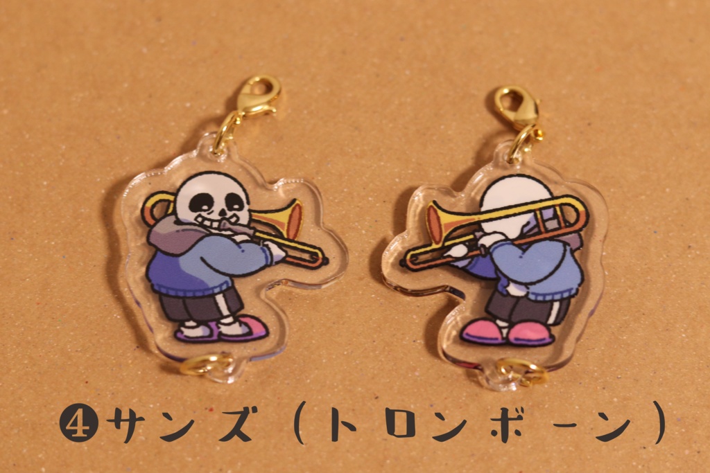 UNDERTALE 無限連結アクリルチャーム2