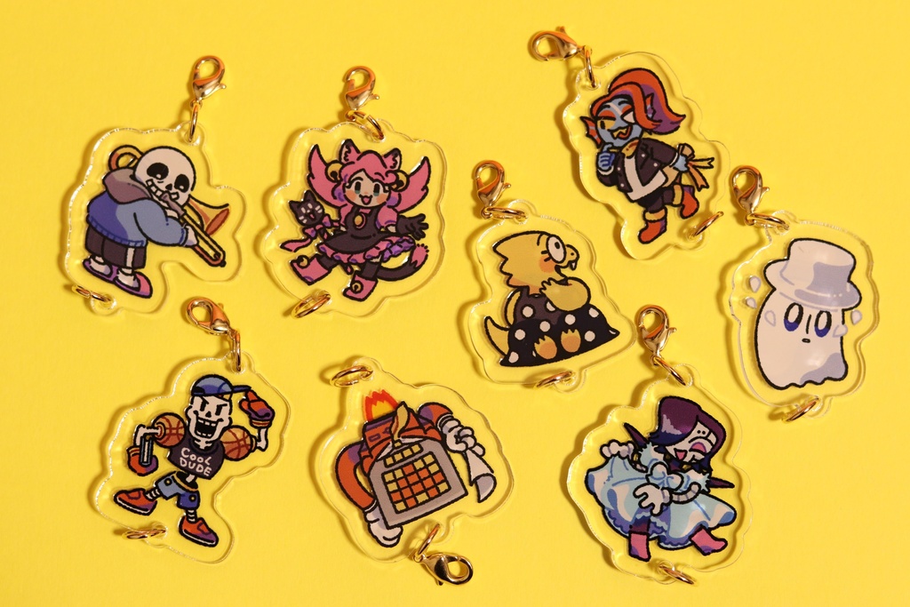 UNDERTALE 無限連結アクリルチャーム2