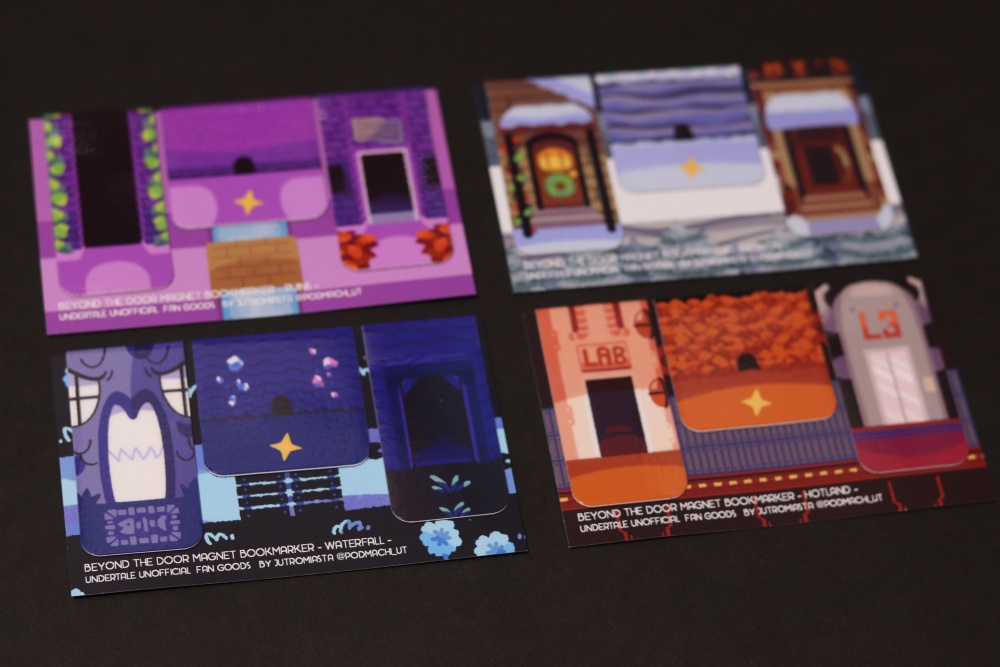 UNDERTALE 扉の向こう側マグネットブックマーカーセット
