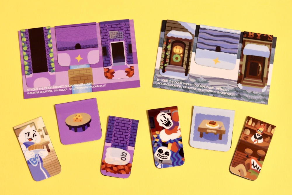 UNDERTALE 扉の向こう側マグネットブックマーカーセット vol.1