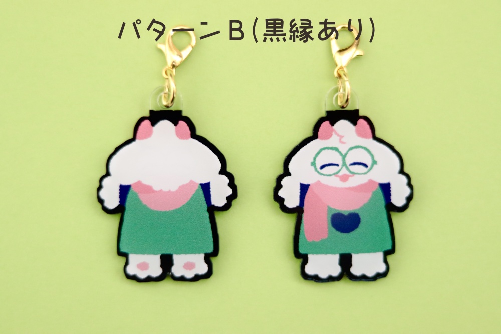 deltarune ラルセイのフチなしアクリルチャーム