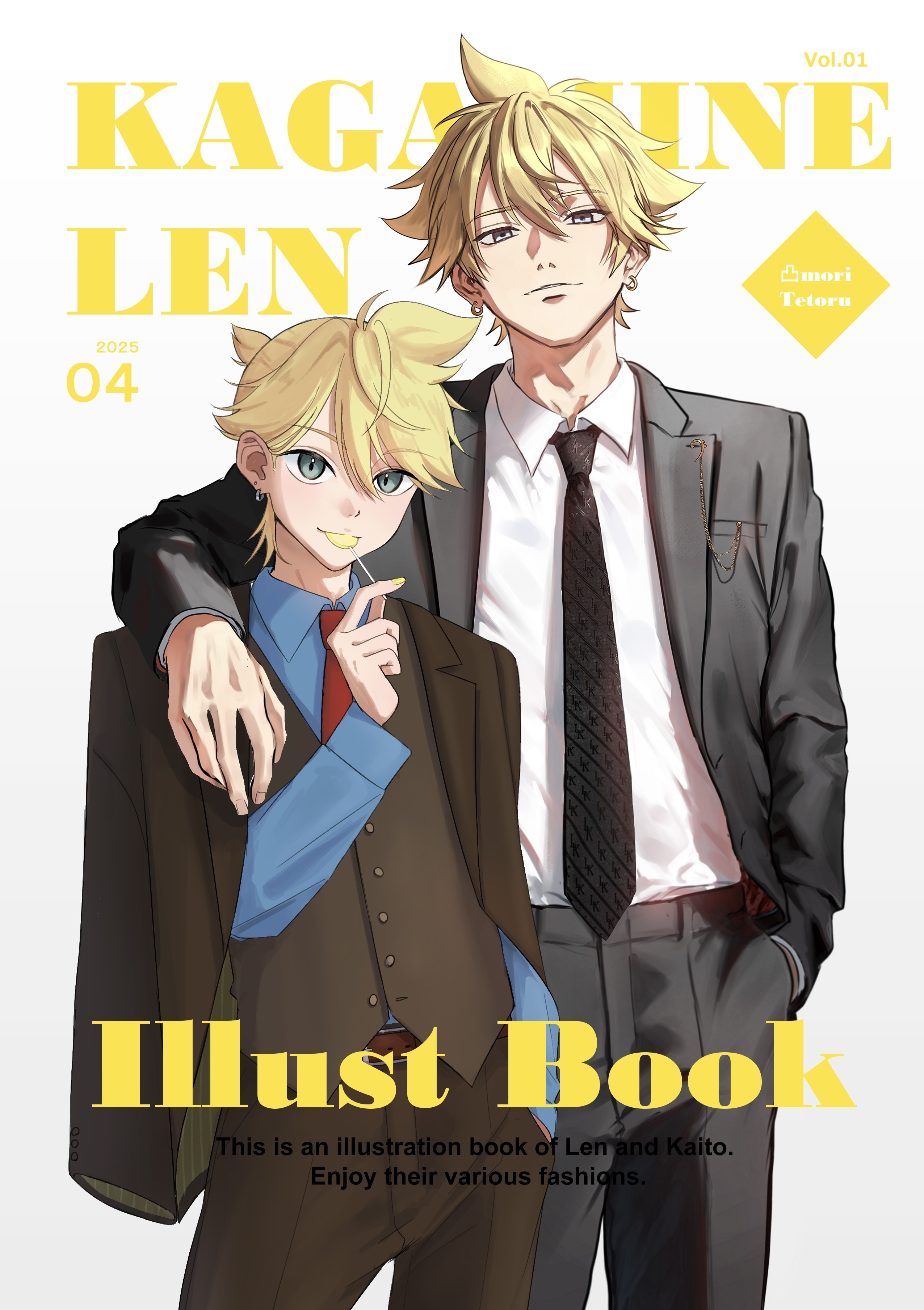KAGAMINE LEN Illust Book