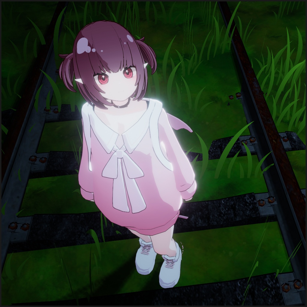 ニナ -Nina-【オリジナル3Dモデル】