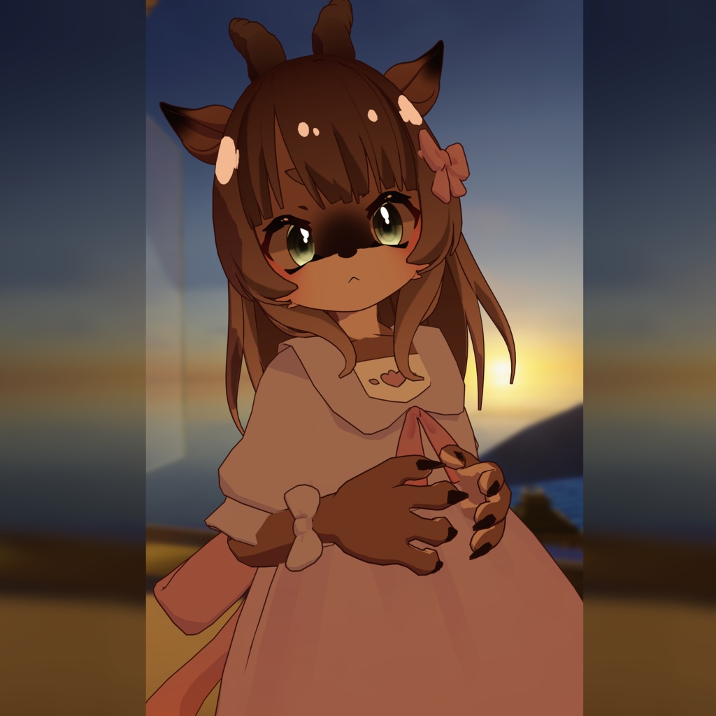 フラティ -Flaty-【オリジナル3Dモデル】