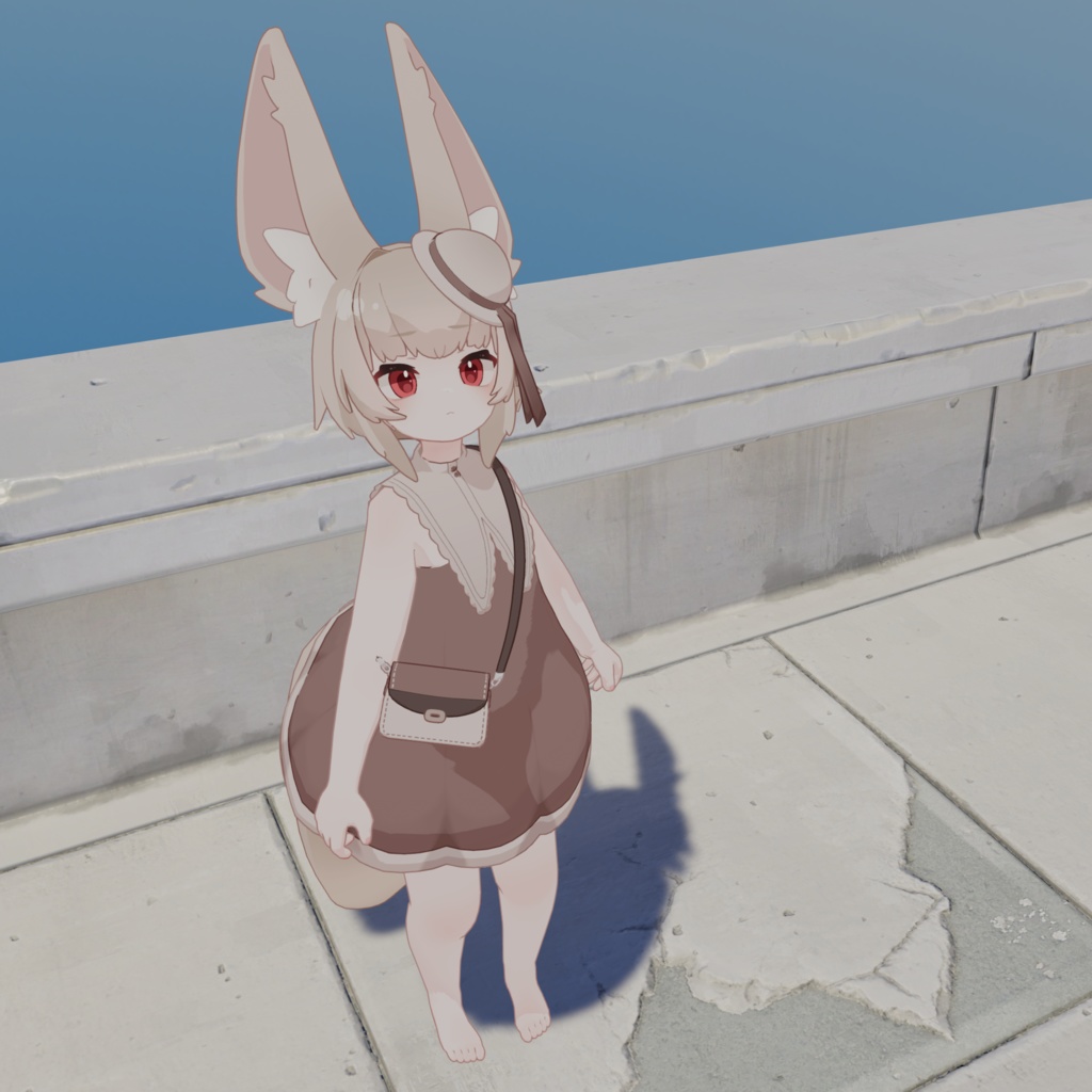 フィーナ -Fina-【オリジナル3Dモデル】