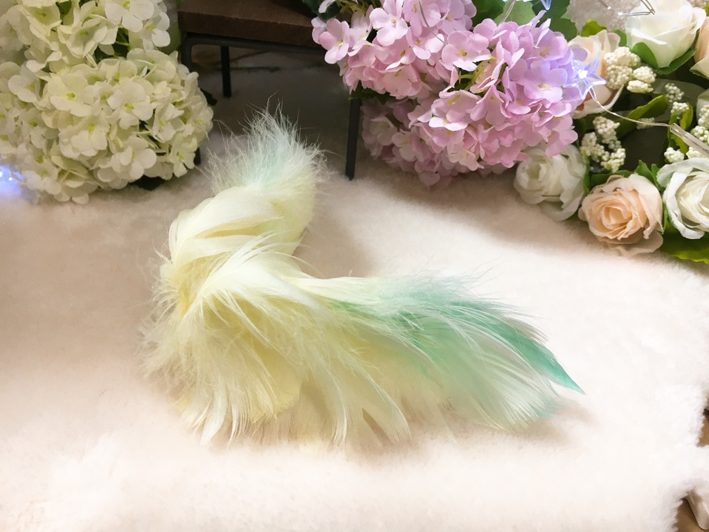 ドール用 翼 クリームミント