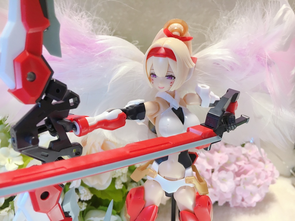 ドール用　翼　スノーピンク