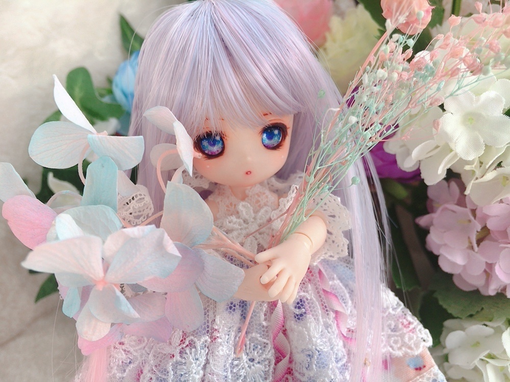 OBドールヘッド E-01『OTOKO』メイクカスタム済+レジンアイ