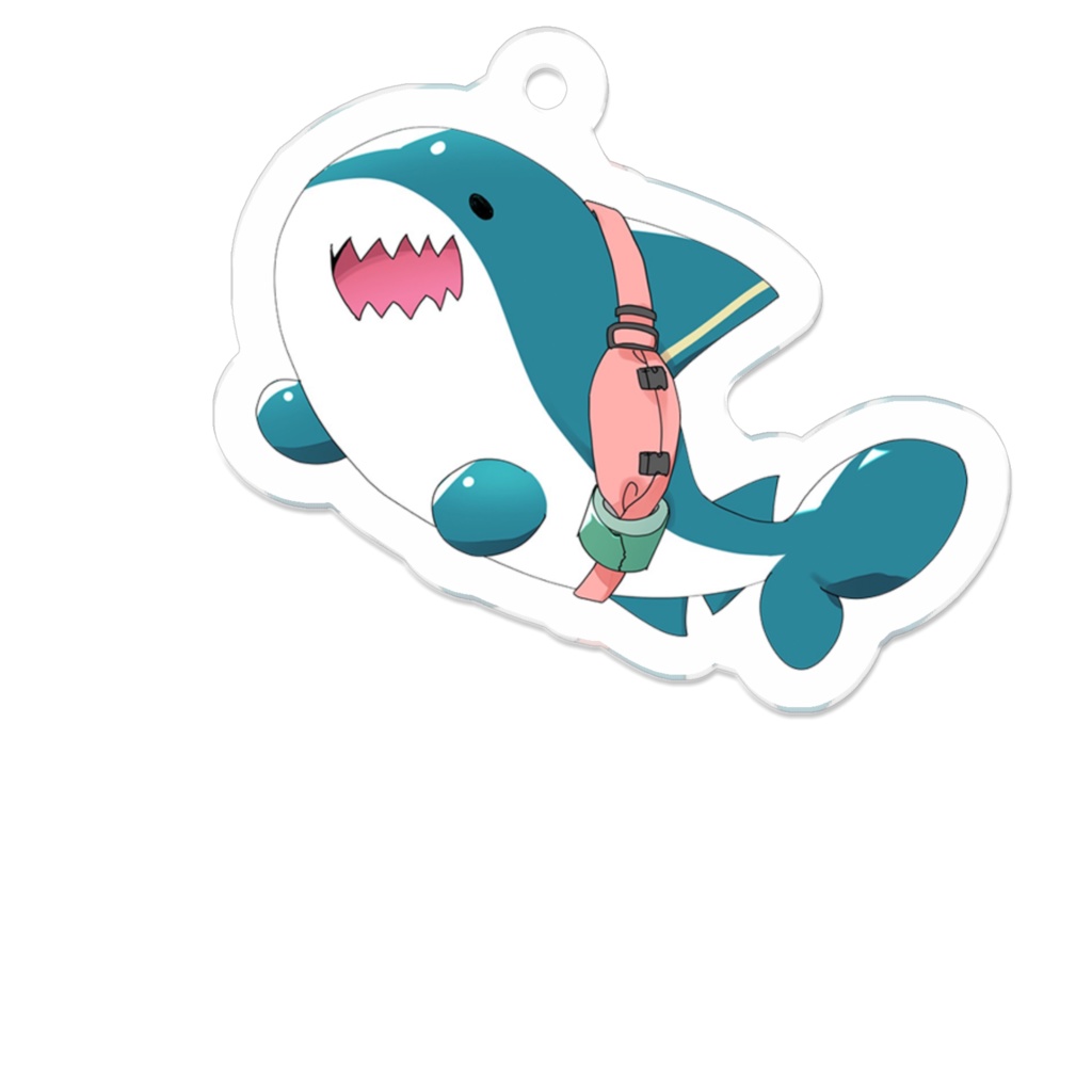 ふかひれくんアクリルキーホルダー