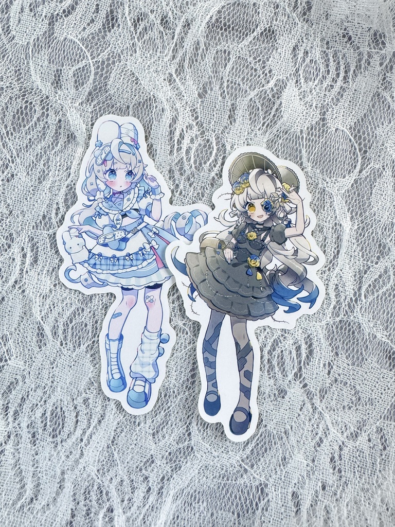 オリジナル立ち絵ステッカー