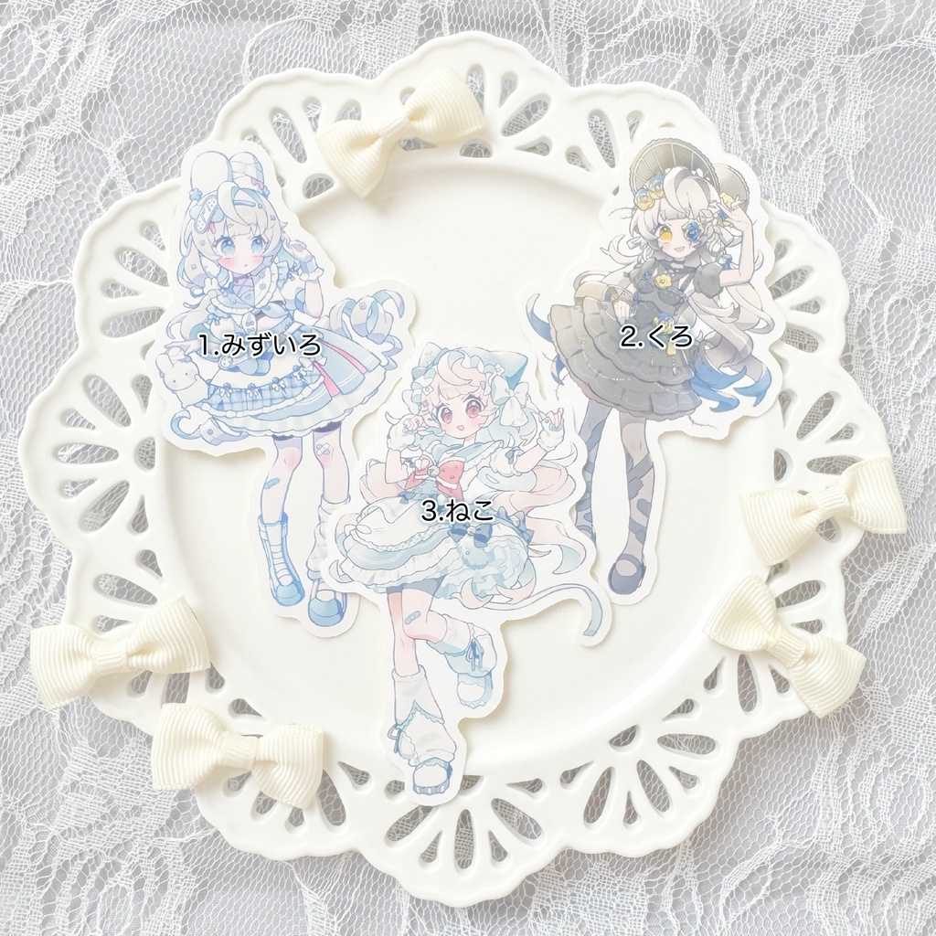 オリジナル立ち絵ステッカー