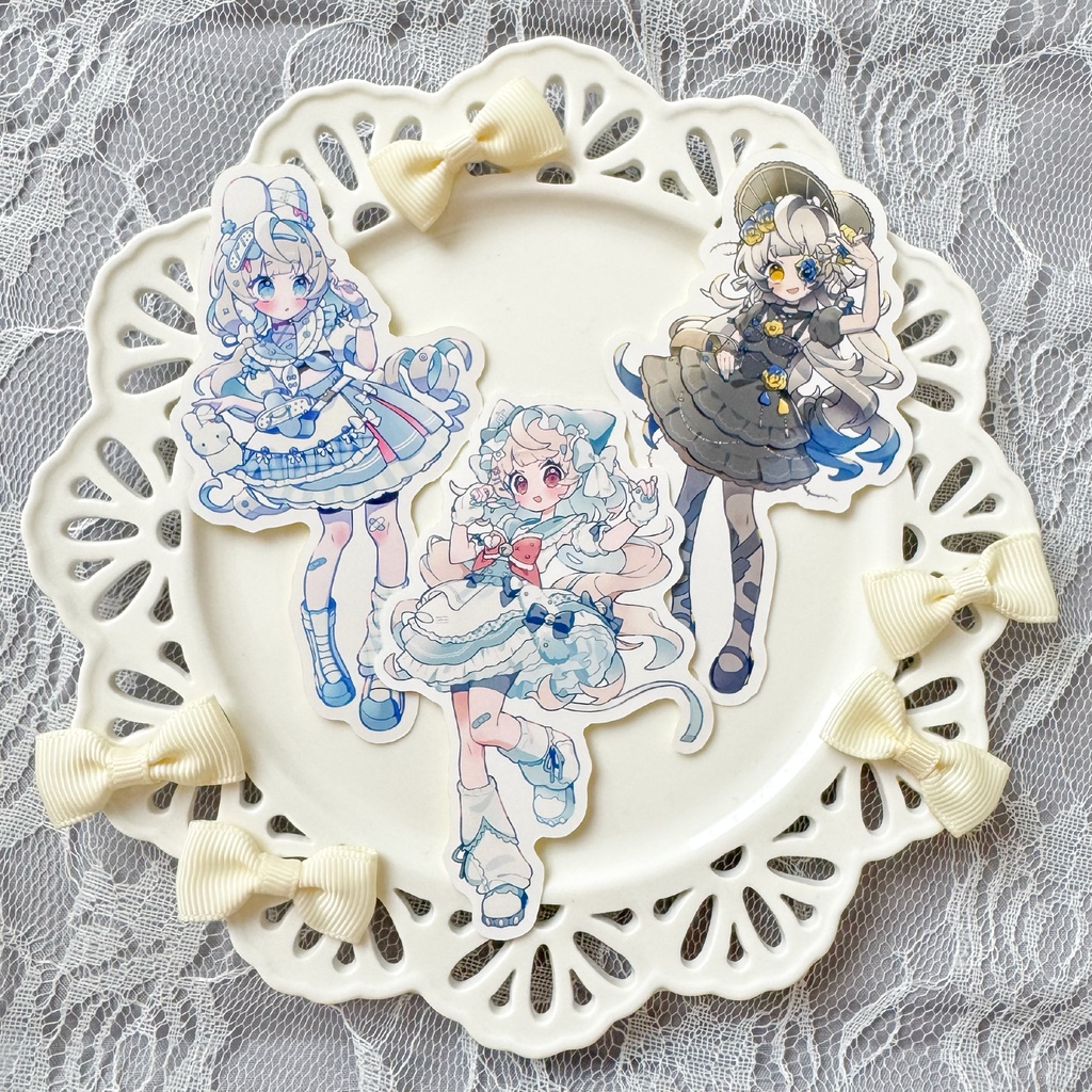 オリジナル立ち絵ステッカー