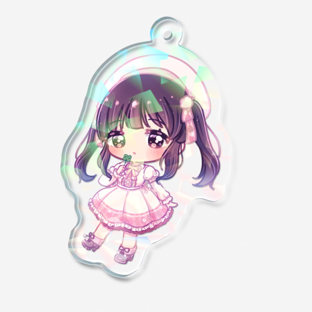 緒方智絵里 アクリルキーホルダー