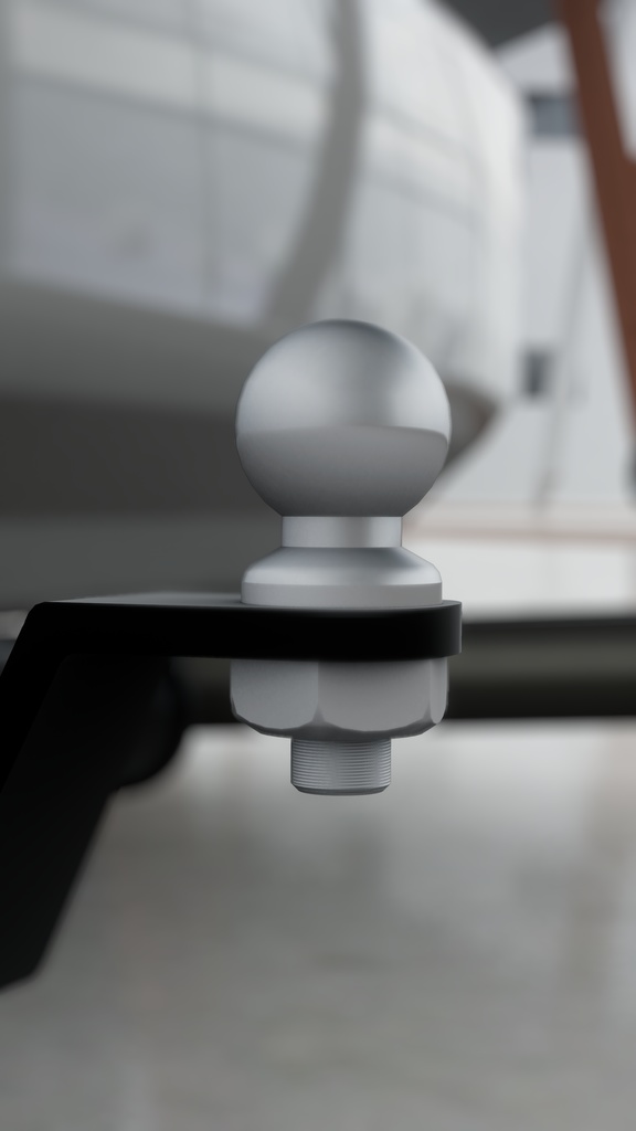 【無料】【VRChat】汎用ヒッチメンバ【3Dモデル】