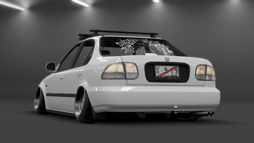 【無料】【VRChat】汎用ヒッチメンバ【3Dモデル】