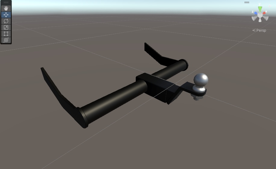 【無料】【VRChat】汎用ヒッチメンバ【3Dモデル】