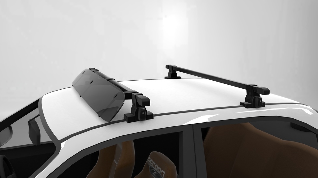 【無料】【VRChat】汎用ルーフキャリア【3Dモデル】