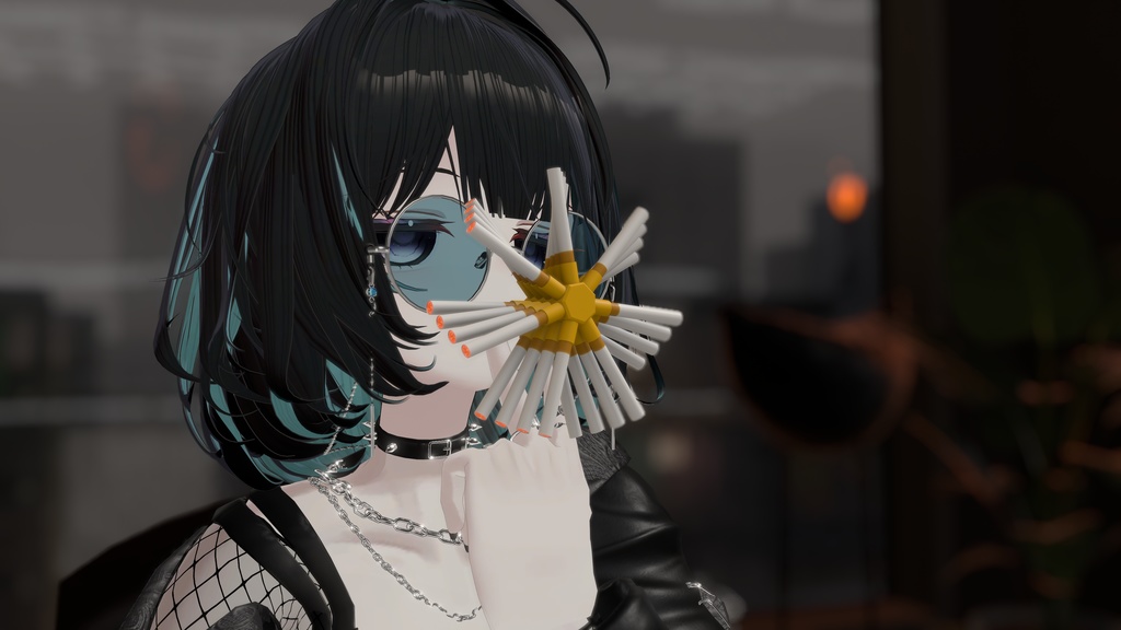 【無料】【VRchat】ワスプ・メジャー星型28気筒生命加速器【MA対応】【3Dモデル】