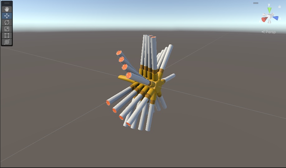 【無料】【VRchat】ワスプ・メジャー星型28気筒生命加速器【MA対応】【3Dモデル】