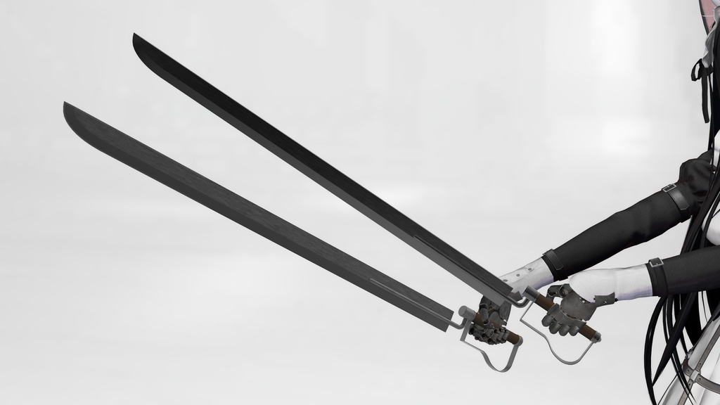 【VRchat】神父の銃剣(バヨネット)【MA対応】【3Dモデル】