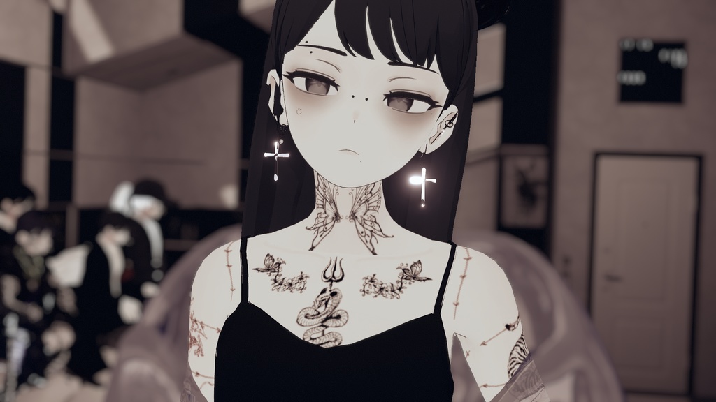 『Grus』くまメイク, Dark Circle Make-up