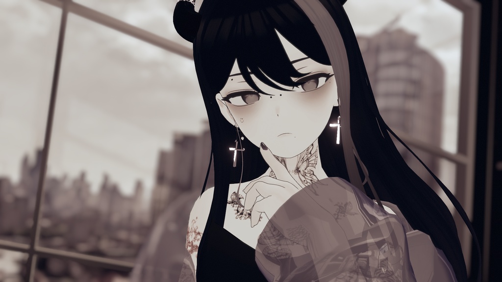 『Grus』くまメイク, Dark Circle Make-up