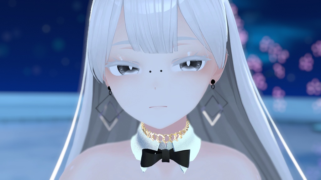 『Kikyo, 桔梗』光沢のあるメイクテクスチャ, Glossy Make-Up Texture