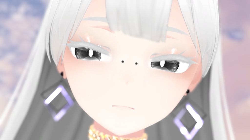 『Kikyo, 桔梗』光沢のあるメイクテクスチャ, Glossy Make-Up Texture