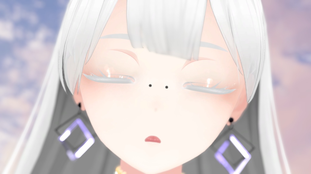 『Kikyo, 桔梗』光沢のあるメイクテクスチャ, Glossy Make-Up Texture