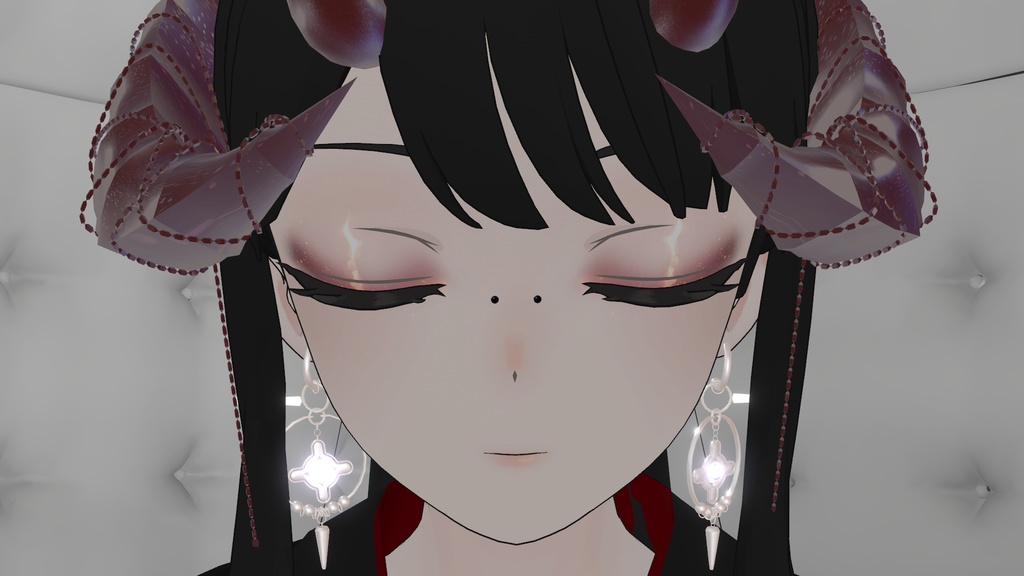 『Grus』 赤ワインメイク, Red wine Makeup Texture (VRC)