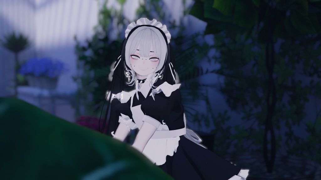 『Maki 碼希&Grus』カップルヴァンパイアメイク, Couple Vampire Make Up (VRC)