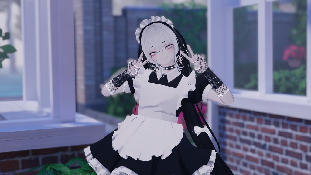 『Maki 碼希&Grus』カップルヴァンパイアメイク, Couple Vampire Make Up (VRC)