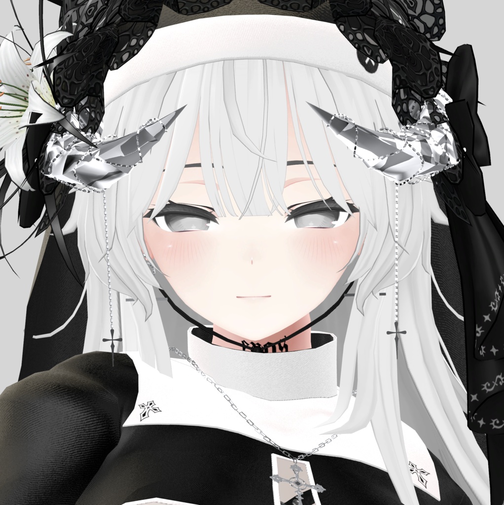 『Kikyo, 桔梗』 血の涙メイクテクスチャ, Bloody Tears Make-Up Texture