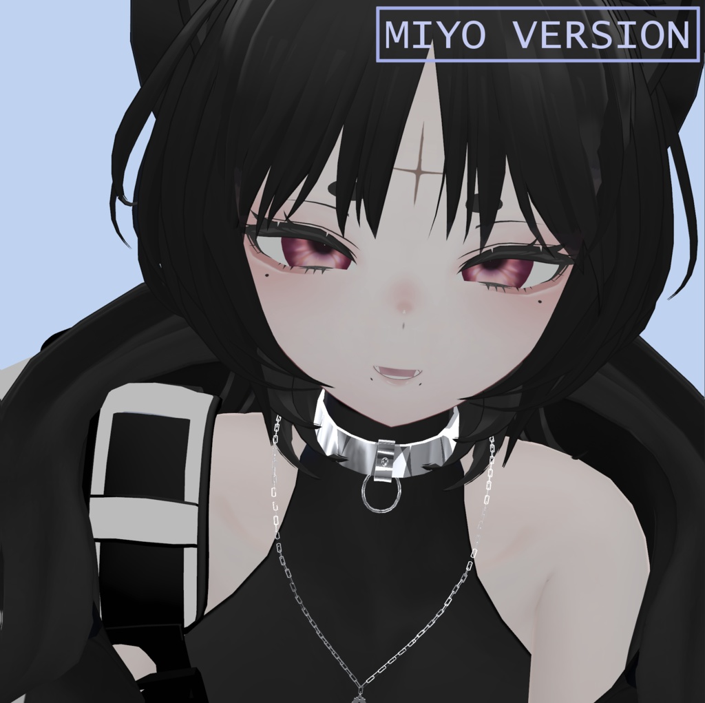 『ユギ&ミヨ, YUGI&MIYO』メイク テクスチャ Make Up Texture (VRC)