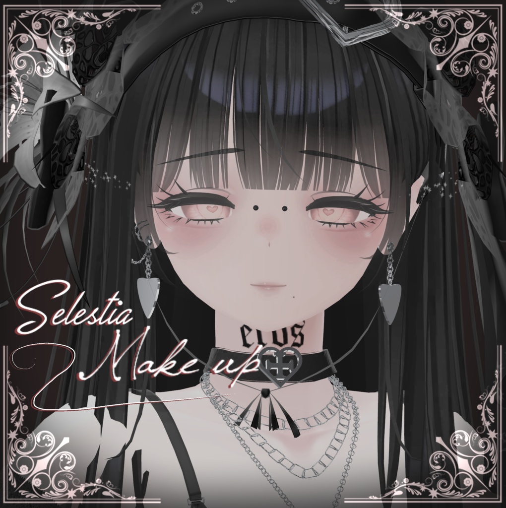 『セレスティア, Selestia』セレスティアメイク  Selestia Lolita Make Up (VRC)