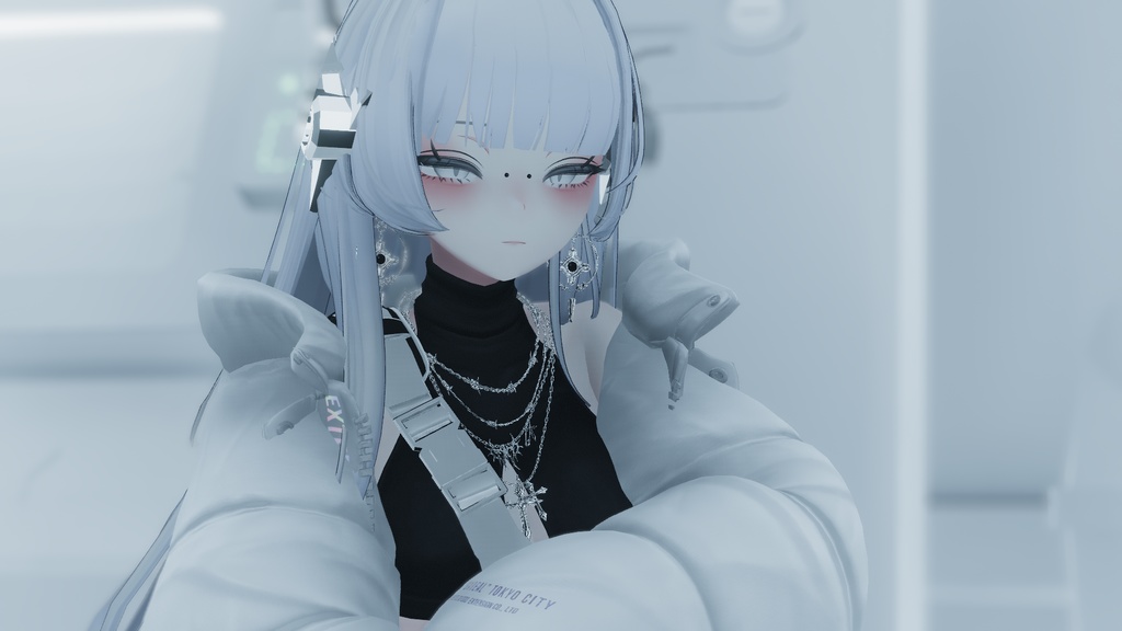 『Rindo,竜胆 』Face シェイプキー ,Face Blendshape (VRC)