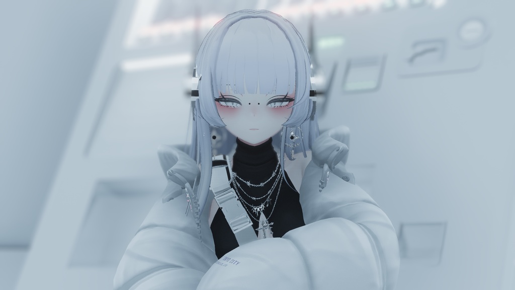 『Rindo,竜胆 』Face シェイプキー ,Face Blendshape (VRC)