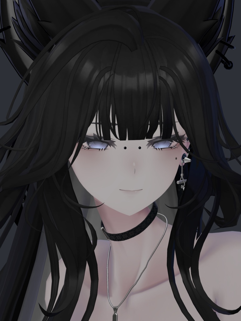 『Lasyusha,ラシューシャ』Face シェイプキー ,Face Blendshape (VRC)