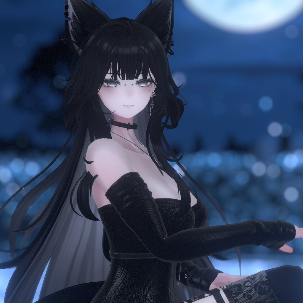 『Lasyusha,ラシューシャ』Face シェイプキー ,Face Blendshape (VRC)