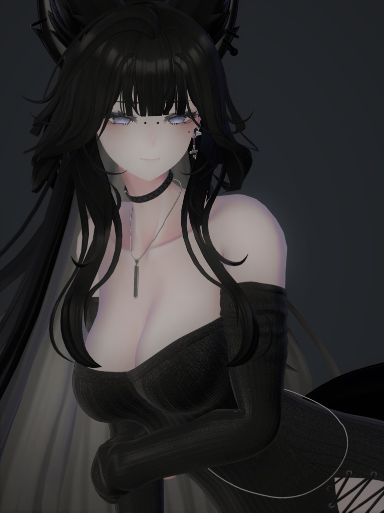 『Lasyusha,ラシューシャ』Face シェイプキー ,Face Blendshape (VRC)