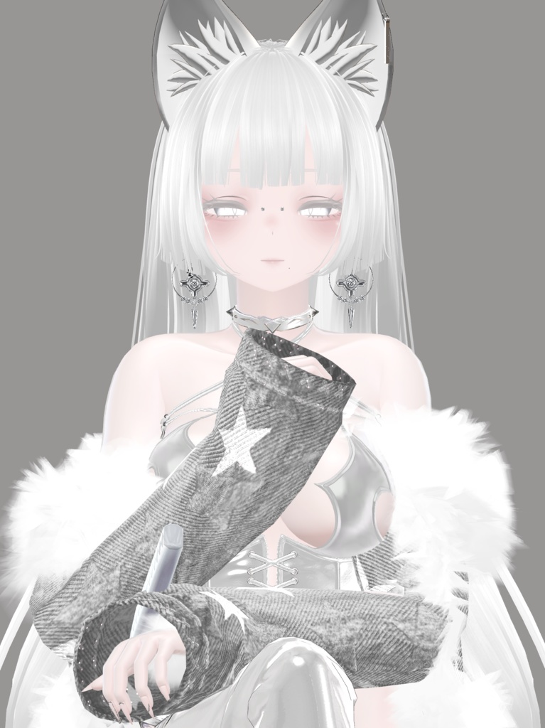 『Selestia,セレスティア』Face シェイプキー ,Face Blendshape (VRC)