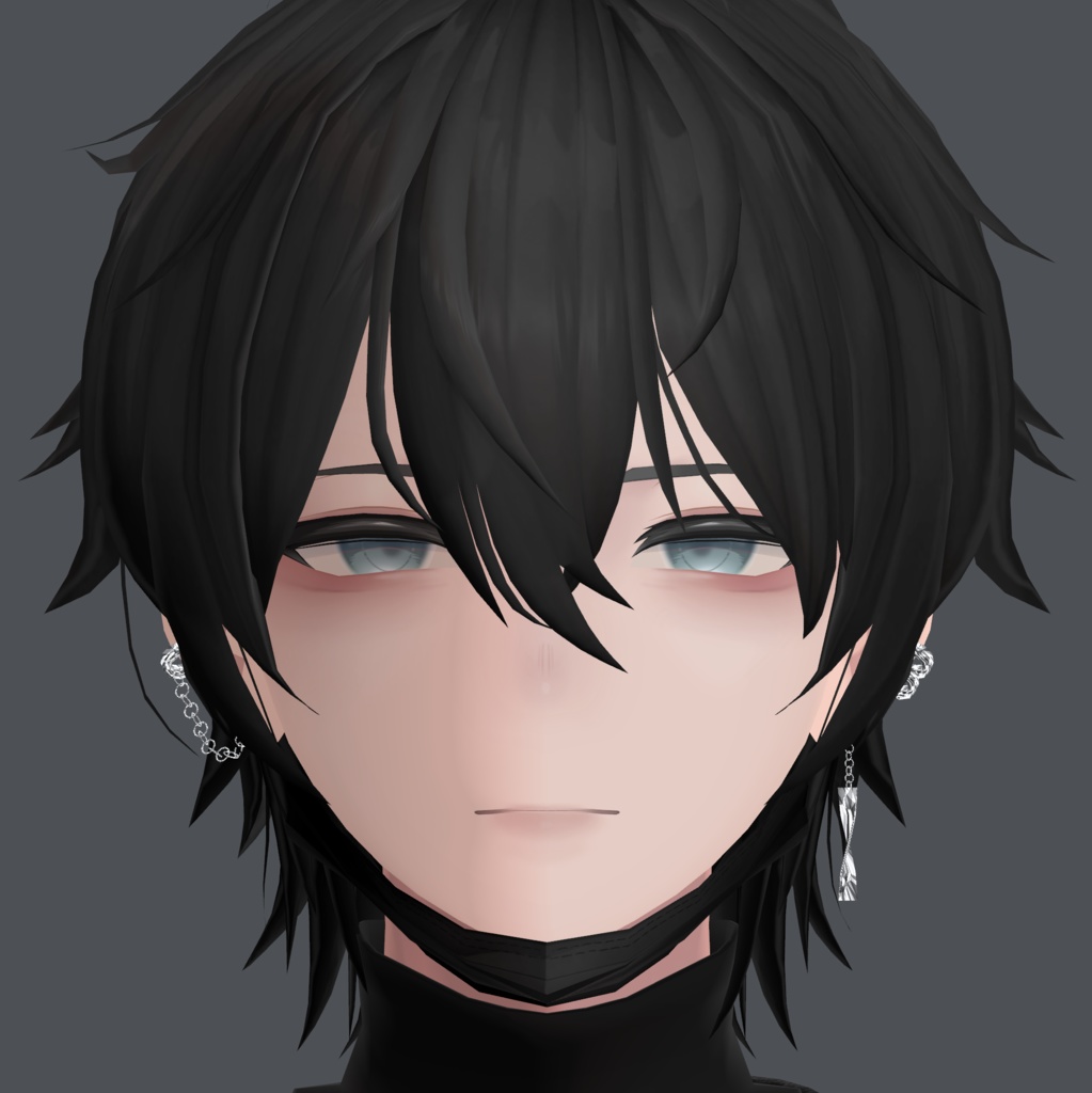 『Maki, 碼希』メイクテクスチャ, Make Up Texture. (VRC)