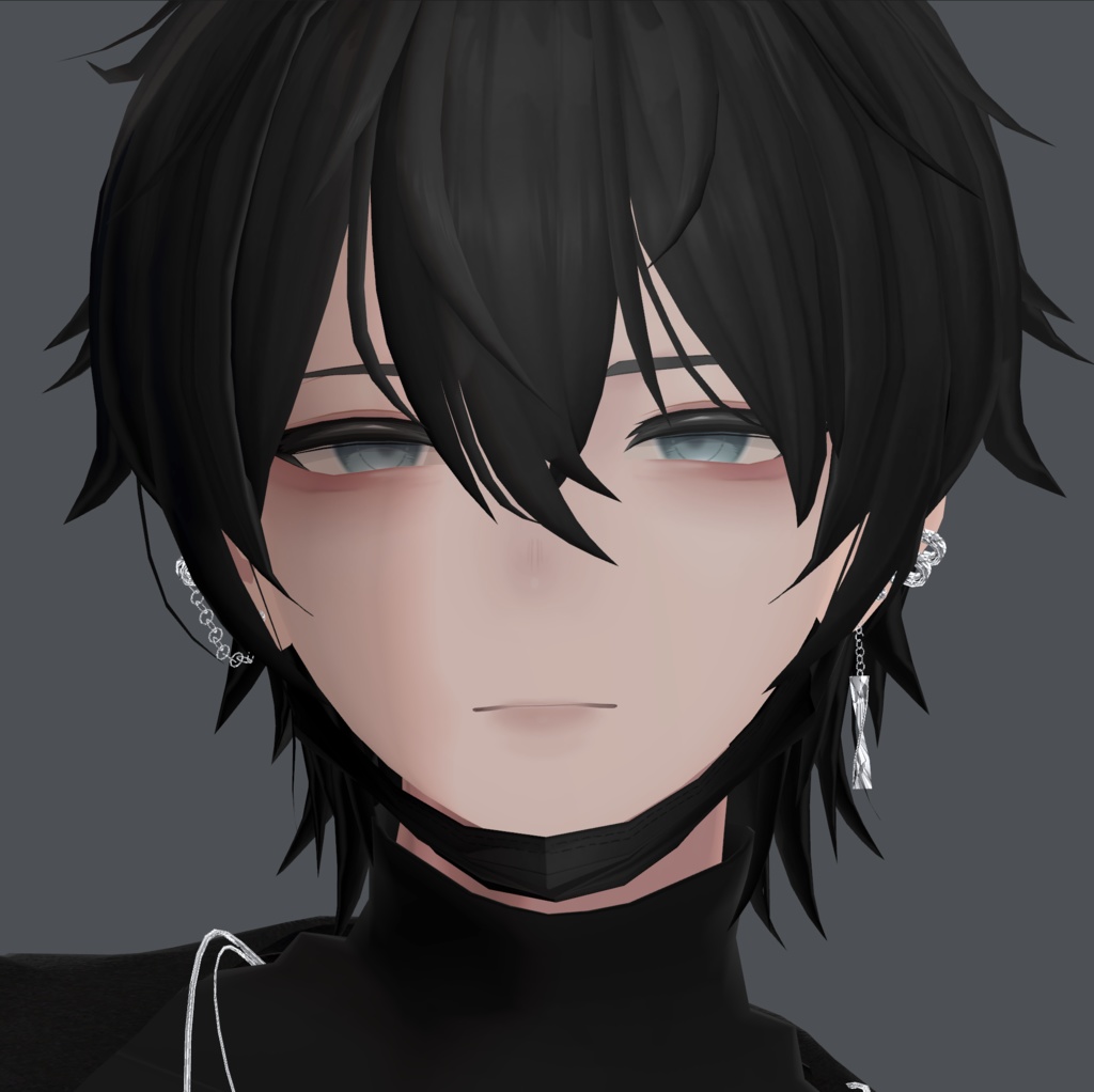 『Maki, 碼希』メイクテクスチャ, Make Up Texture. (VRC)