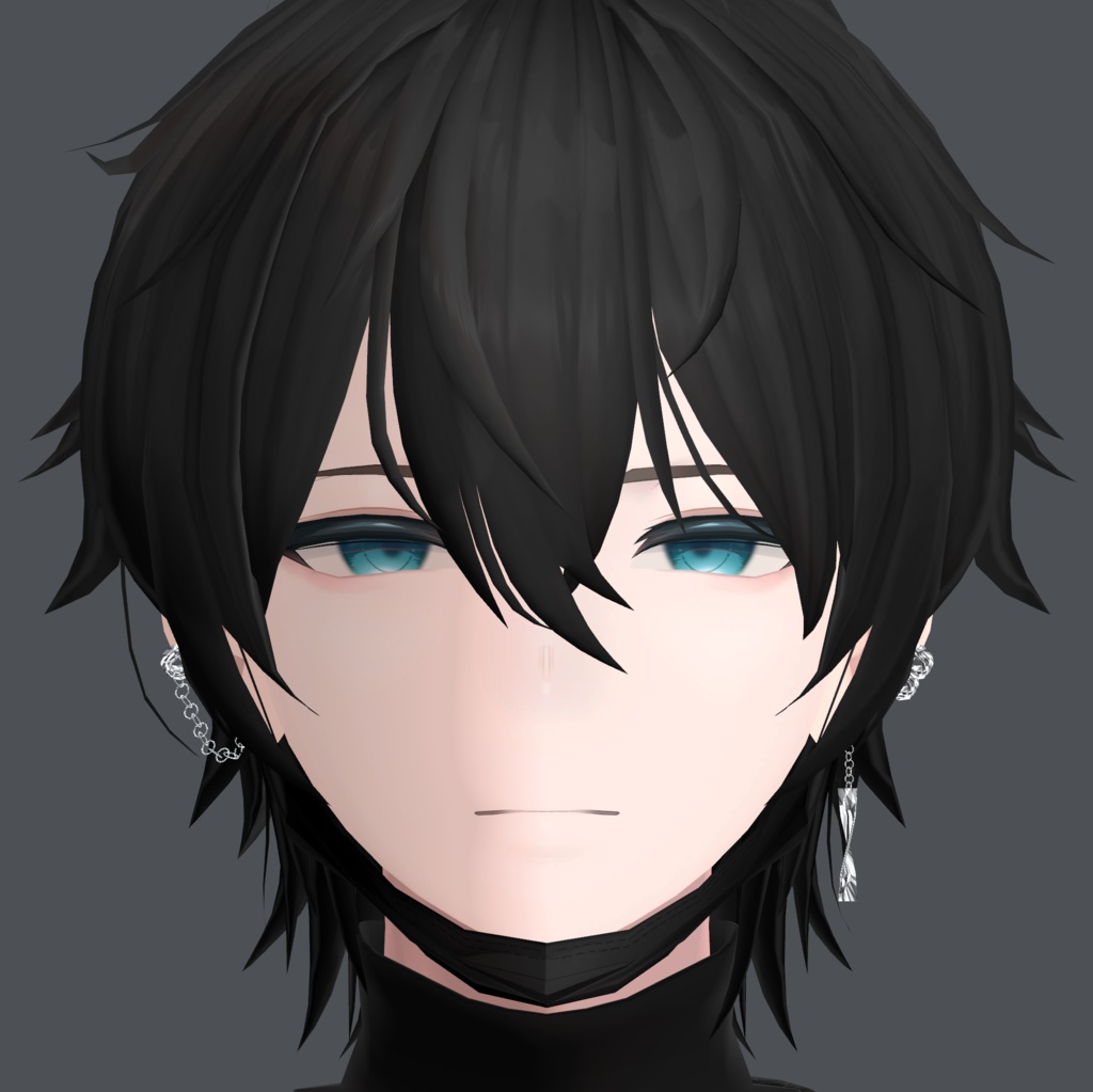 『Maki, 碼希』メイクテクスチャ, Make Up Texture. (VRC)