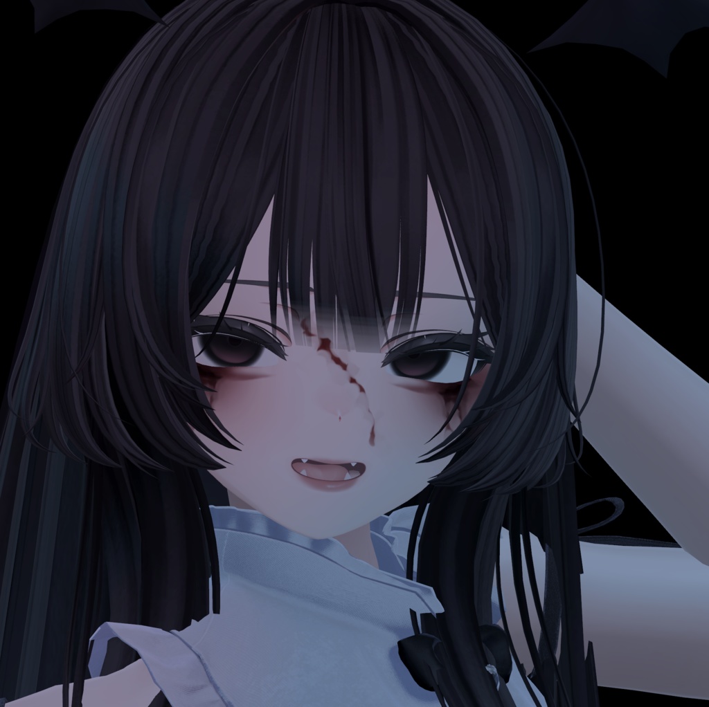 『Manuka, マヌカ』Bloody Halloweenハロウィンメイク Make Up Texture (VRC)