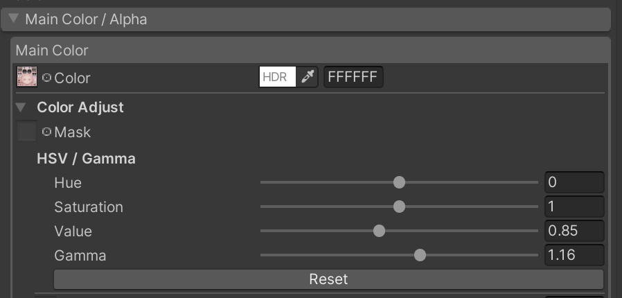 『狛乃,Komano』メイクテクスチャ, Simple Make Up Texture. (VRC)