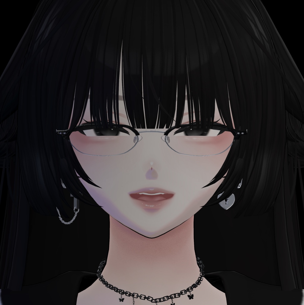 『森羅 ,Shinra』森羅 メイク, Simple Make Up Texture. (VRC)