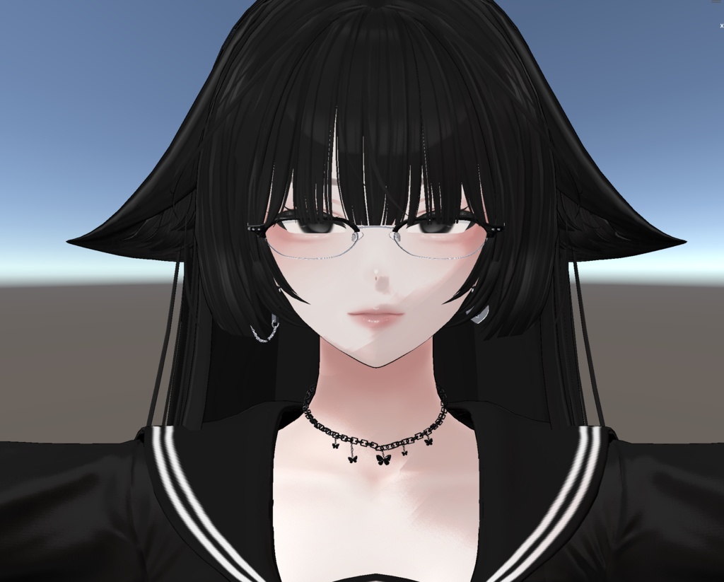 『森羅 ,Shinra』Face シェイプキー , Face Blendshape (VRC)
